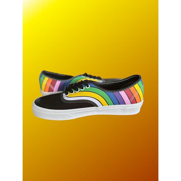 NWB Vans Refract Rainbow Sneakers Women's Size 10 - Picture 6 of 11
